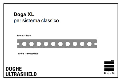 DOGHE ULTRASHIELD - Pavimento per esterno - Doga XL - 23x210x2200mm