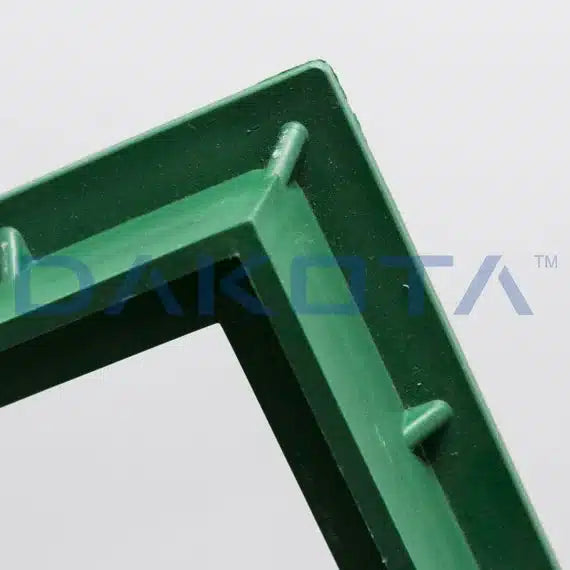 Telaio verde per coperchio/griglia - pozzetto 300x300