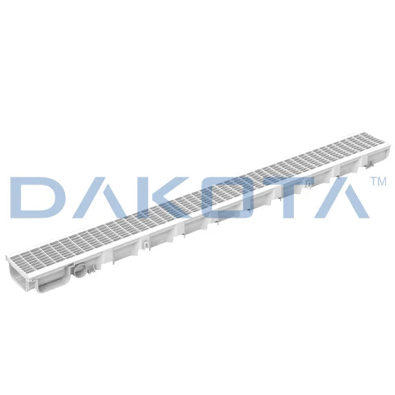 Pegasus Plus One S con Griglia - Canaletta 100x35 - Bianca