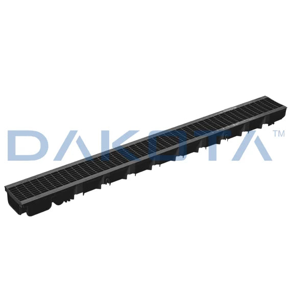 Pegasus Plus One S con Griglia - Canaletta 100x35 - Nera