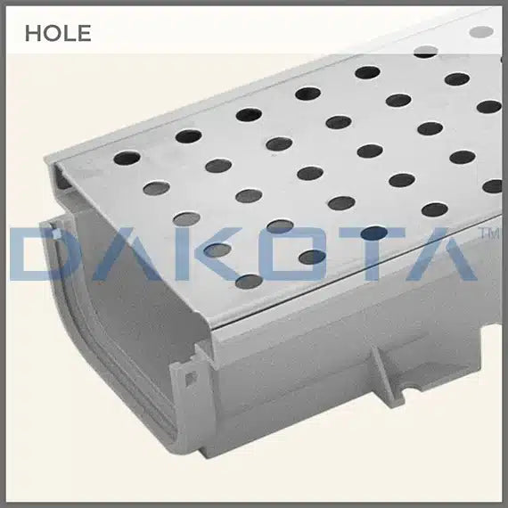 Pegasus Plus One S - Colore Grigio - con Griglia in Acciaio Zincato modello Hole