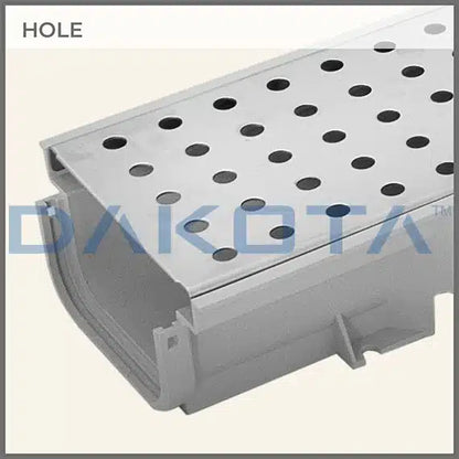 Pegasus Plus One S - Colore Grigio - con Griglia in Acciaio Zincato modello Hole