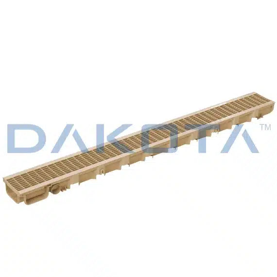 Pegasus Plus One S con Griglia - Canaletta 100x35 - Sabbia