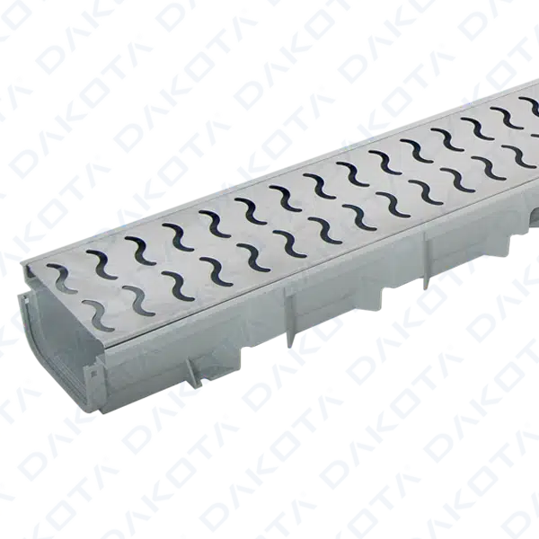 Pegasus Plus One S - Colore Grigio - con Griglia in Acciaio Inox modello Wave More
