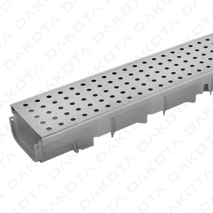 Pegasus Plus One S - Colore Grigio - con Griglia in Acciaio Zincato modello Hole