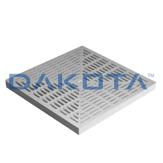 Kit Griglia/Telaio premontati per pozzetto 400x400 - Confezione da 6 pz.