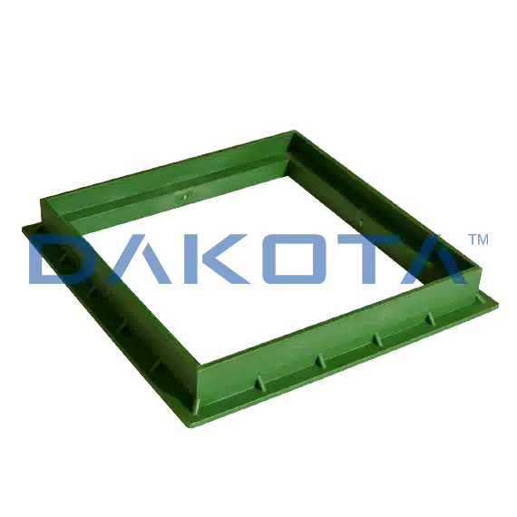 Telaio verde per coperchio - pozzetto Seventy 700x700