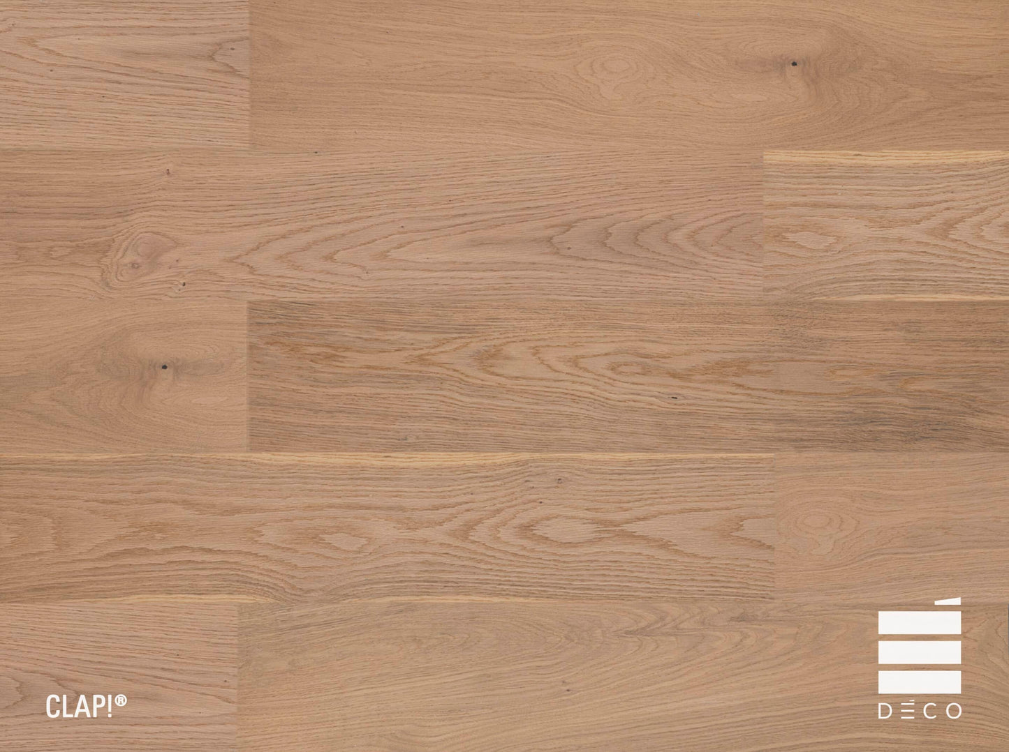 CLAP REAL! - Pavimento a posa immediata - Doga Robu (Rovere Naturale) 8x190x1900mm