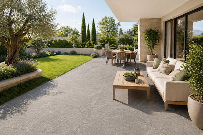 Gres spessorato ROME GREY 60x60x2 cm