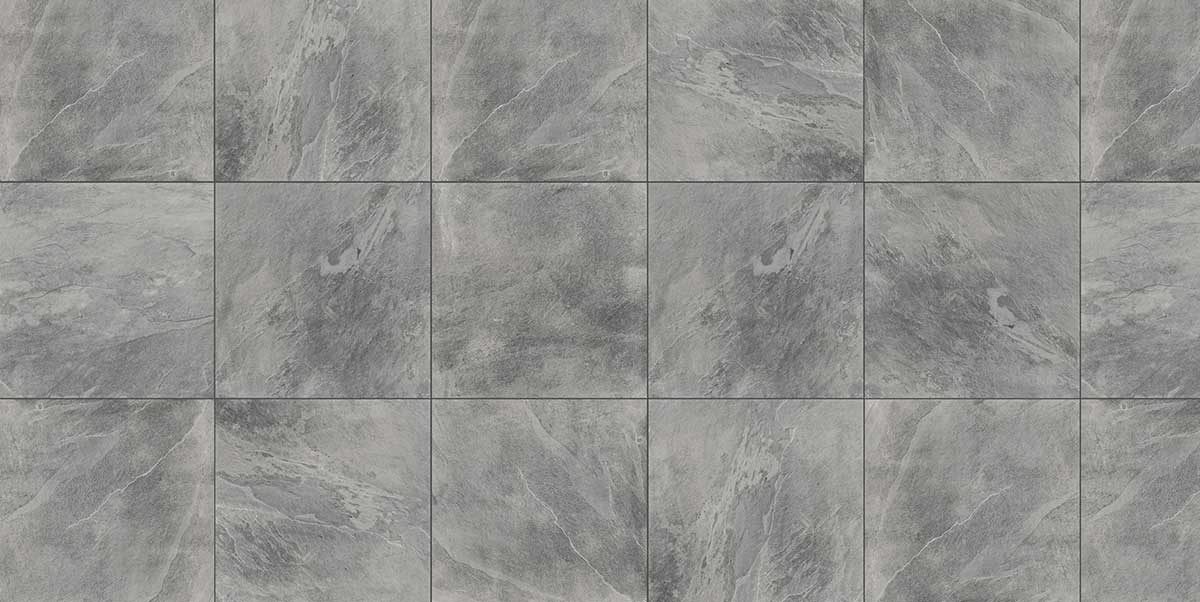 Gres spessorato SUPER HARD KERAMIK SLATE GREY 60x60x3 cm