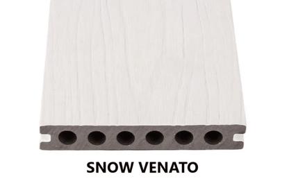 DOGHE ULTRASHIELD - Pavimento per esterno - Doga Classica - Finitura Snow - 23x138x2200mm
