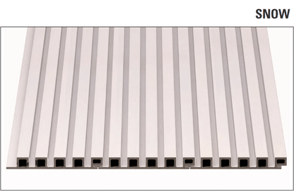 TWIX ULTRASHIELD- Rivestimento - Profilo Classic - 25x197x3000mm - Finitura Snow