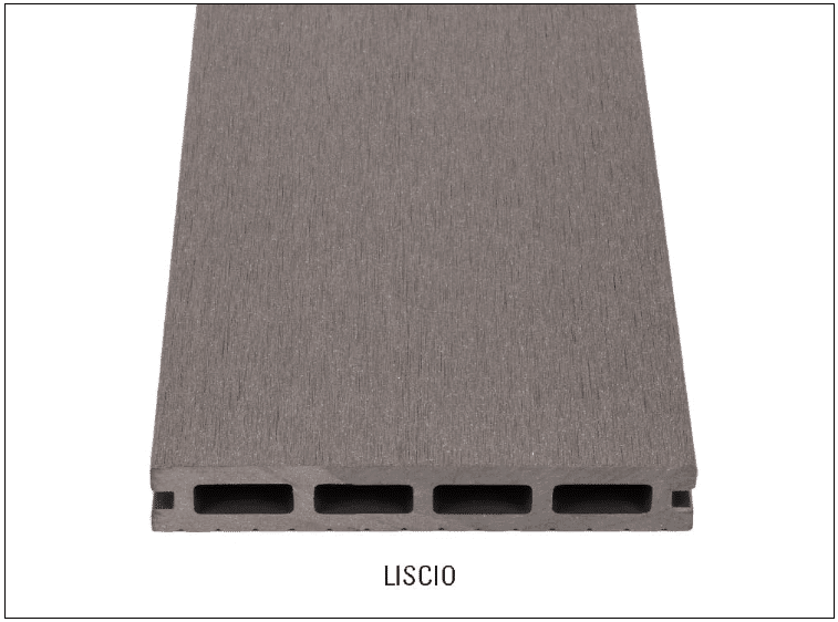 DÉCOWOOD - Pavimento per esterno - Profilo Classic - 23x146x2200mm