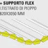 MOOVE.NATURAL- Rivestimento a posa immediata – Finitura Walnut – Doga Hekla 5+12x620x3050 mm