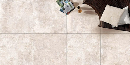 Gres spessorato TEGEL ANTICO BIANCO 90x90x2 cm - da pavimentazione e rivestimento