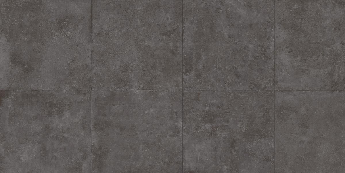 Gres spessorato TEGEL BLACK 90x90x2 cm - da pavimentazione e rivestimento