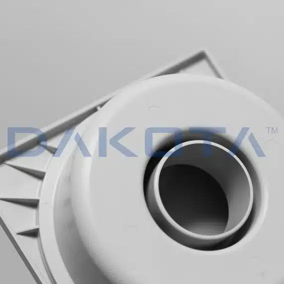 Chiusino sifonato con Telaio e Griglia Inox - 100x100 mm- venduto in Blister