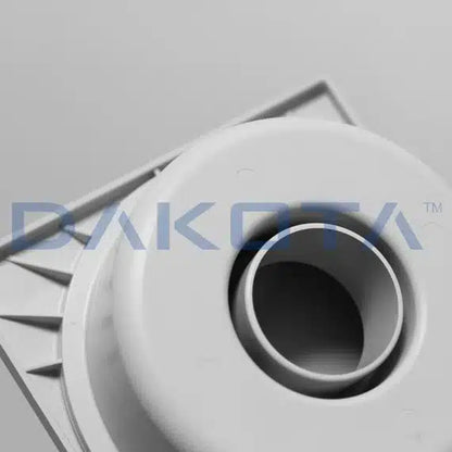 Chiusino sifonato con Telaio e Griglia Inox - 100x100 mm- venduto in Blister