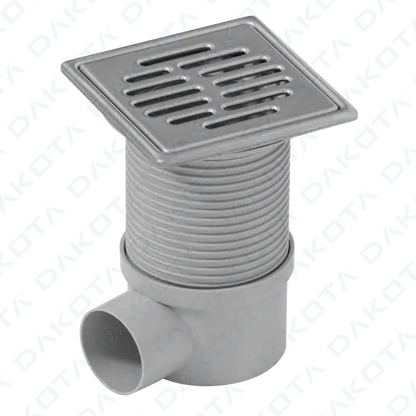 Chiusino Telescopico Orientabile con Telaio in ABS e Griglia Inox