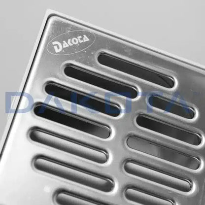 Chiusino Scarico Laterale con Telaio e Griglia in acciaio Inox - venduto in Blister