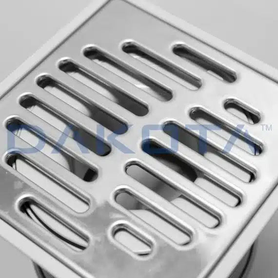Chiusino Telescopico Orientabile Scarico Laterale con Telaio in ABS e Griglia Inox
