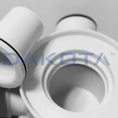 Chiusino Telescopico (Telaio e Griglia Inox) a scarico laterale - 115x115 mm - venduto in Blister