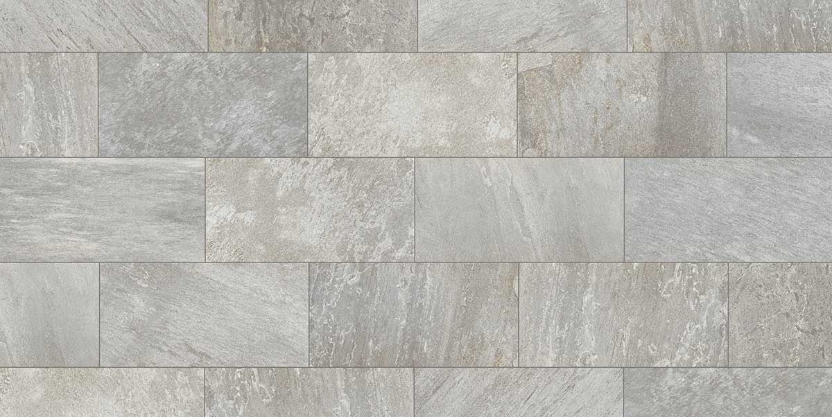 Gres spessorato TORRE QUARZITE GRIGIA 40x80x2 cm