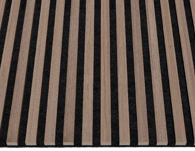 MOOVE.ZEN- Rivestimento a posa immediata - Finitura Teak- Doga Etna 21x545x2900 mm