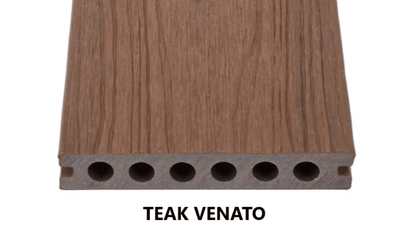 OUTLET - 100 MQ DOGHE ULTRASHIELD TEAK KIT PRONTO- Pavimento per esterno - Doga Classica - 23x138x2200mm