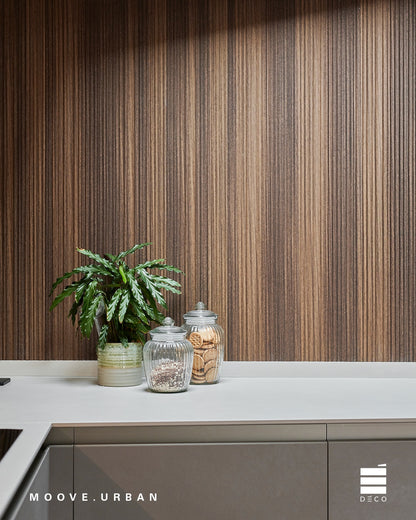 MOOVE.URBAN/Classic- Rivestimento a posa immediata - Finitura Teak - Doga Ruyi 15x160x2800mm