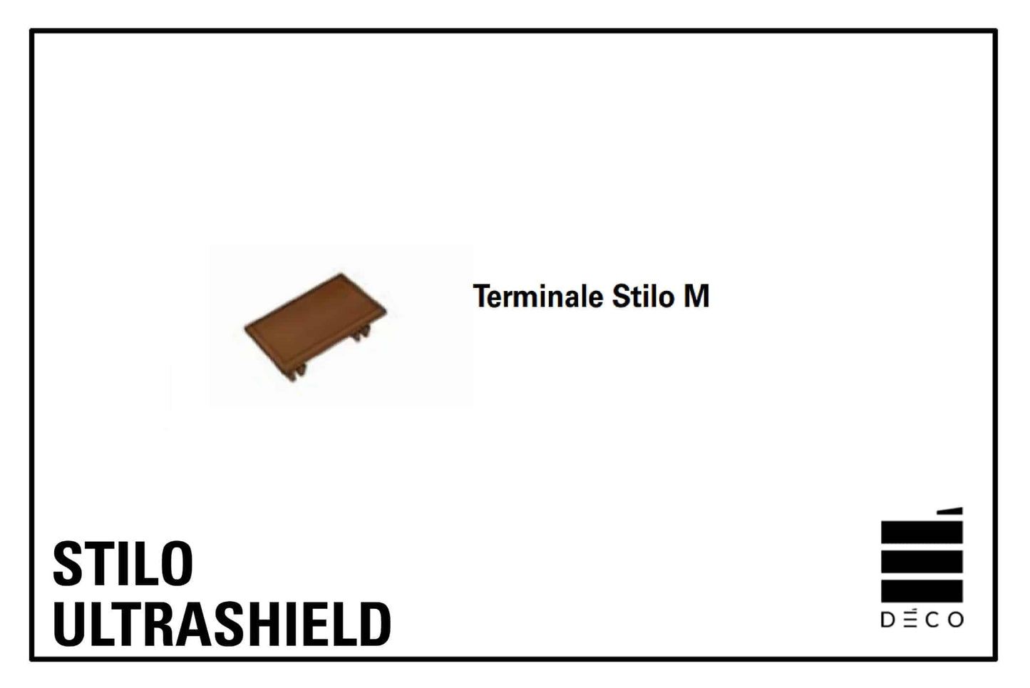 Terminale per Frangisole Stilo M