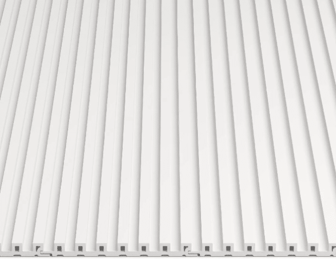 MOOVE.URBAN/Classic- Rivestimento a posa immediata - Finitura Snow White- Doga Tower 13x149x2800mm