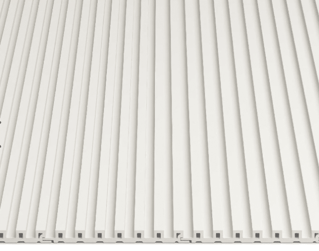 MOOVE.URBAN/Classic- Rivestimento a posa immediata - Finitura Milky White- Doga Tower 13x149x2800mm