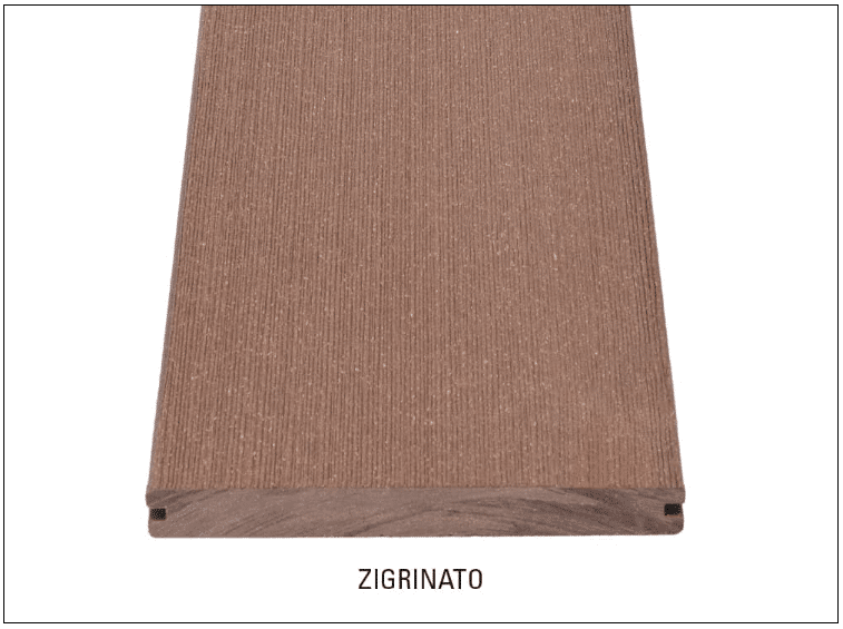 DÉCOWOOD - Pavimento per esterno - Profilo Plus Solido- 20x165x2200mm