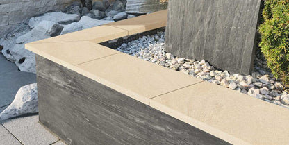 Gres spessorato  - Copertina in pietra - UNIVERSALE 5 CM LAVICA SAND - 40x60x5 cm