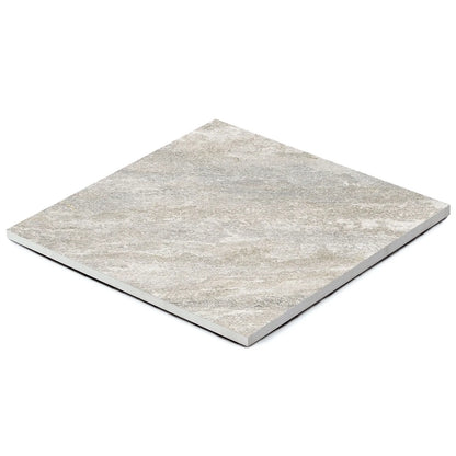 Gres spessorato VESUVIO CHIARO 59,5x59,5x2 cm - da pavimentazione e rivestimento