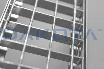 Griglia Zincata rettangolare con Telaio - 1000 x 150 mm