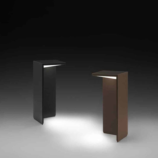 ZEN - Paletto Luce da giardino ad energia solare - Colore Antracite o Rusty