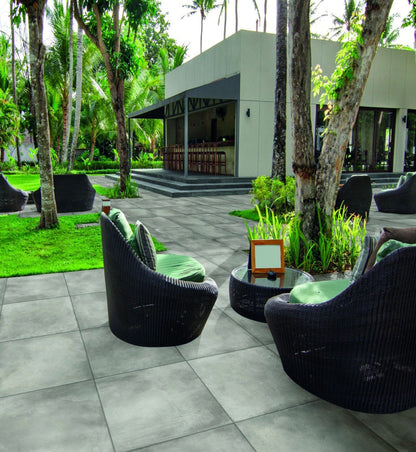 Gres spessorato ULTRA BASIC GREY 60x60x2 cm
