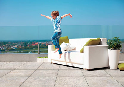 Gres spessorato SCOUT WHITE 60x60x2 cm