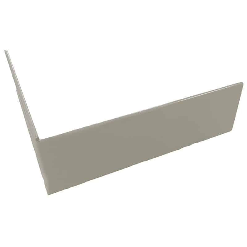 Angolo esterno 90° per finitura laterale – h 60 mm – Grigio Antico – Confezione da 5 pz.