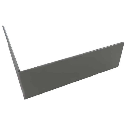 Angolo esterno 90° per finitura laterale – h 80 mm – Grigio Cenere – Confezione da 5 pz.