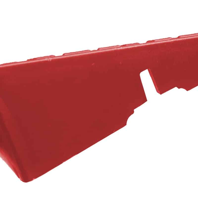 Angolo per mattonella rossa