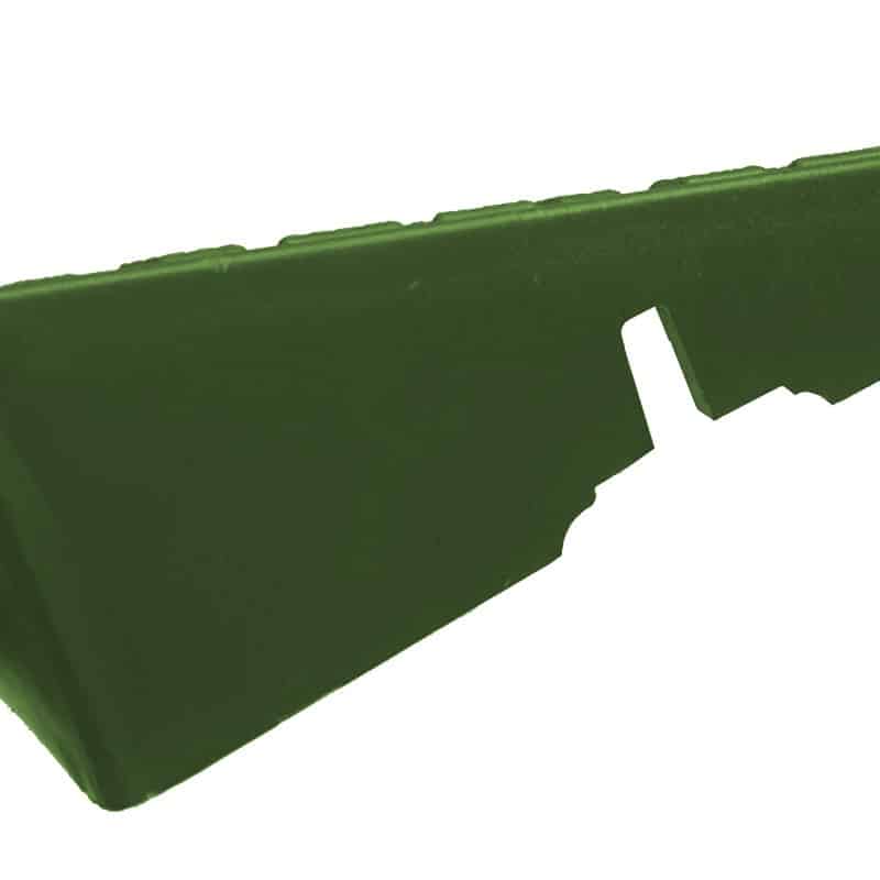 Angolo per mattonella verde