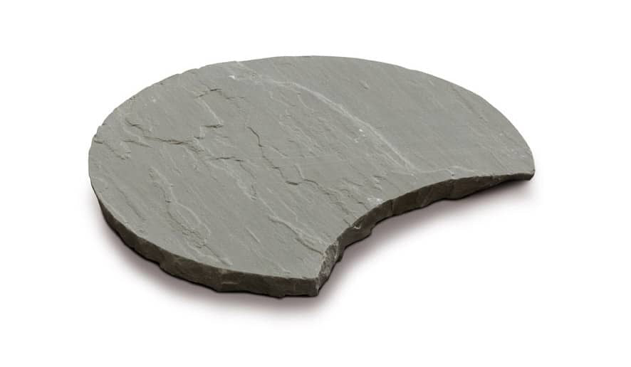 MEZZALUNA AUTUMN GREY - Mezzaluna in Pietra Naturale per Camminamenti Esterni - Finitura Naturale
