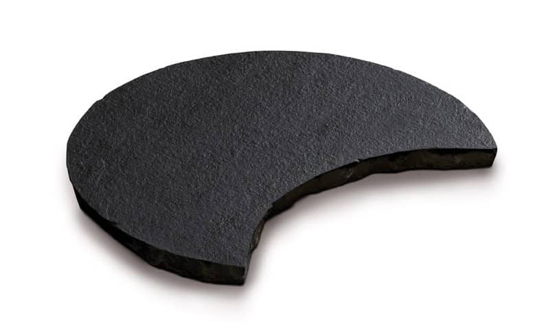 MEZZALUNA NERO ASSOLUTO - Mezzaluna in Pietra Naturale per Camminamenti Esterni - Finitura Naturale