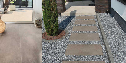Gres spessorato CATTEDRALE MOKA 90x90x2 cm