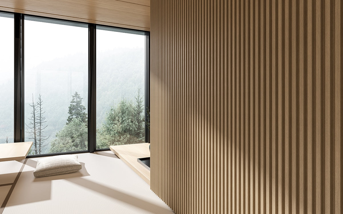 MOOVE.URBAN/Classic- Rivestimento a posa immediata - Finitura Cedar- Doga Tower 13x149x2800mm