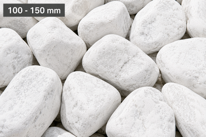 Ciottolo Bianco Carrara selezionato e calibrato