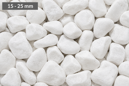 Ciottolo Bianco Carrara selezionato e calibrato